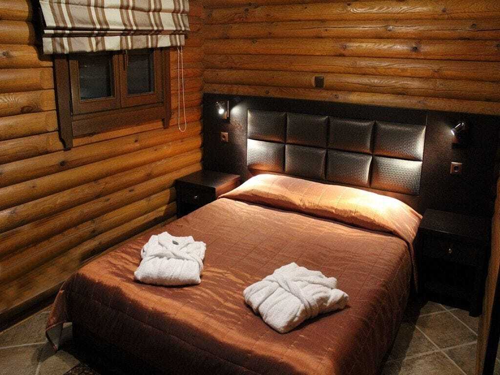 Natura Chalets Mega Chorio Esterno foto